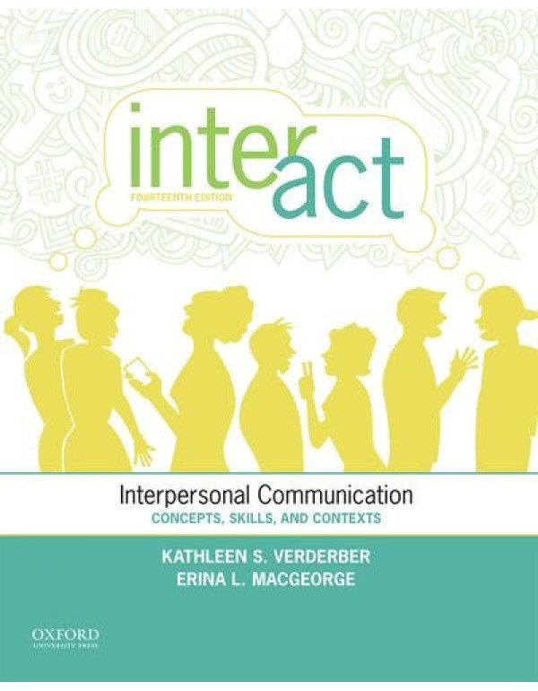 Inter-Act: Interpersonal Communication *US PAPERBACK* 14th Ed. Concepts, Skills, and Contexts by Kathleen Verderber