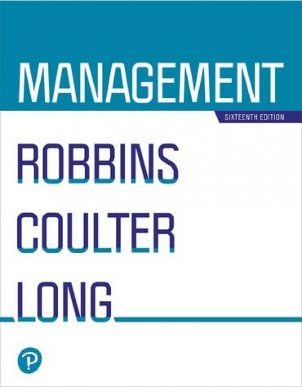 Management, 16th edition by Stephen P. Robbins *US...